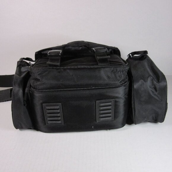 Kodak Black Padded Camera Bag Shoulder Strap Exterior Pockets - Picture 5 of 6